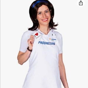 Pre-owned womens flo Halloween costume.